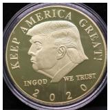 2020 TRUMP COIN CLAD