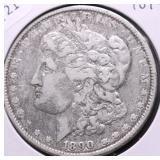 1890 MORGAN DOLLAR VF