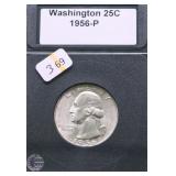1956 SUPURB GEM WASHINGTON QUARTER