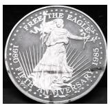 2 0Z .999 SILVER ROUND