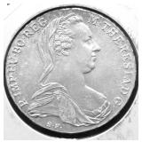 1780 AUSTRIA THALER RESTRIKE PROOF