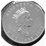 2000 CANADA MAPLE LEAF GEM