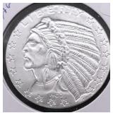 1 OZ .999 SILVER ROUND