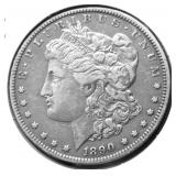 1890 O MORGAN DOLLAR XF