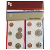1984 MINT SET P D MINTS