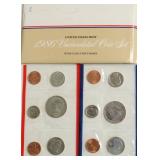 1986 MINT SET P D MINTS