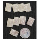 10 GRAMS .999 SILVER