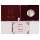 PROOF WASHINGTON HALF DOLLAR W BOX PAPERS