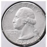 1936 WASHINGTON QUARTER XF