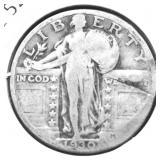 1930 STANDING QUARTER VG