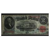 1917 2 $ US LEGAL TENDER VF