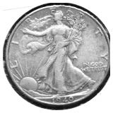 1940 WALKING HALF DOLLAR XF