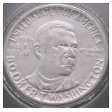 1946 D BOOKER T HALF DOLLAR AU