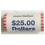 GEM BANK ROLL OF PRESIDENT DOLLARS