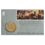 BICENTENNIAL MEDAL FIRST DAY COVER