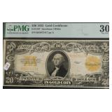 PMG VF30 20 $ GOLD CERTIFICATE