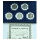 US FIRST CIRCULATING COMM QUARTERS ET W BOX PAPERS