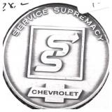 28.2 GRAMS SILVER CHEVY VINTAGE ROUND