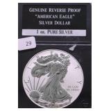 2013 REVERSE PROOF SILVER EAGLE