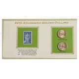 2015 GEM BU SACAGAWEA DOLLAR SET