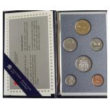 1991 CANADA PROOF SET W BOX PAPERS