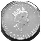 2000 CANADA MAPLE LEAF GEM