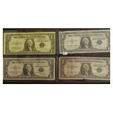 4 SILVER CERTIFICATES