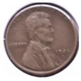 1924 S LINCOLN CENT XF