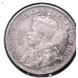 1928 CANADA QUARTER XF