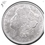 1921 D MORGAN DOLLAR XF