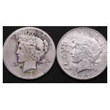 TWO SILVER DOLLARS