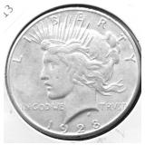1928 PEACE DOLLAR XF