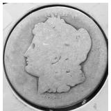 1891 O MORGAN DOLLAR AG