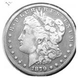 1879 O MORGAN DOLLAR VG