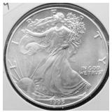 1995 SILVER EAGLE GEM