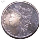 1879 CHOICE BU MORGAN DOLLAR TONER