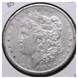1890 S MORGAN DOLLAR XF