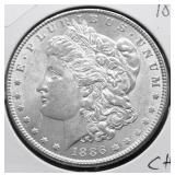 1886 CHOICE BU MORGAN DOLLAR