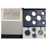 1987 CANADA PROOF SET W BOX PAPERS