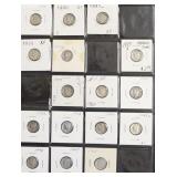 16 SILVER DIMES