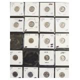 18 GEM BU ROOSEVELT DIMES