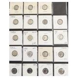 13 SILVER DIMES AND MORE CLAD
