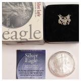 2006 SILVER EAGLE W BOX PAPERS