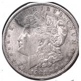 1921 D MORGAN DOLLAR XF