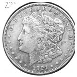 1921 MORGAN DOLLAR XF