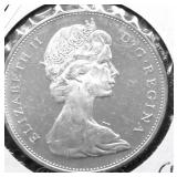1965 CHOICE BU CANADA SILVER DOLLAR