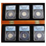 2009 S ANAX PF70DC QUARTER SET W BOX