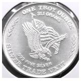 1 OZ .999 SILVER ROUND