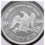 1 OZ .999 SILVER ROUND