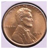 1944 SUPURB GEM RED LINCOLN CENT